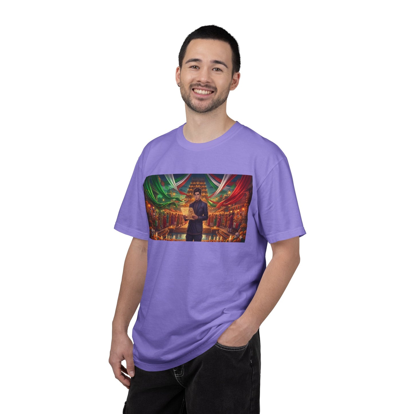 Mexican Festival Night T-Shirt — Cinematic Streets Graphic Tee