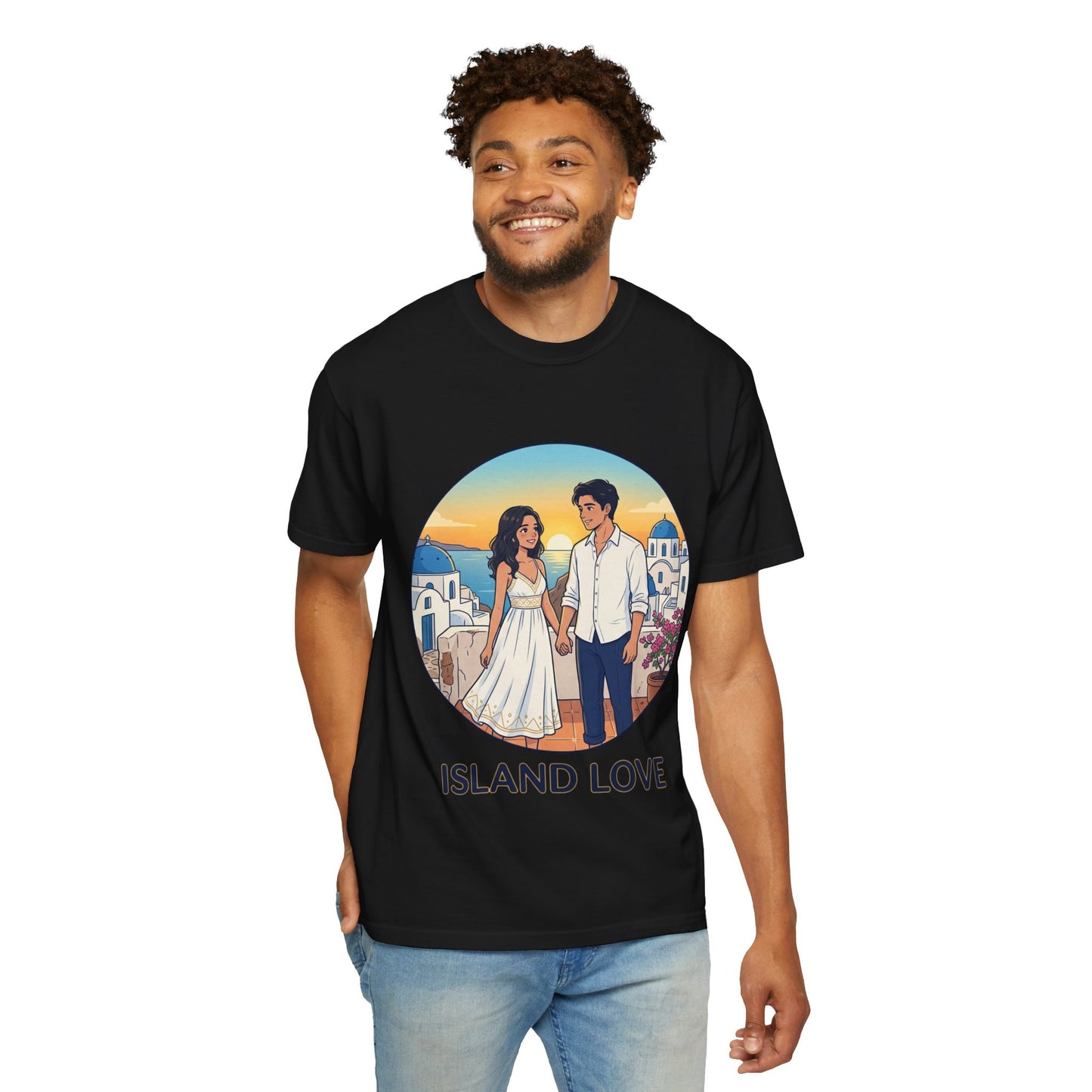Island Love T-Shirt — Romantic Couples Vacation Tee