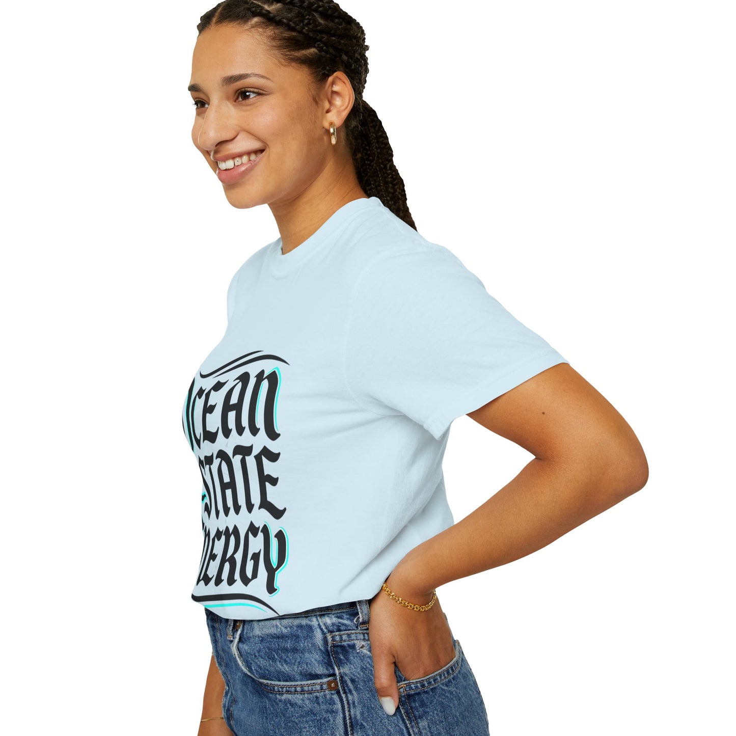 Ocean State Energy T-Shirt — Nautical Script Graphic Tee