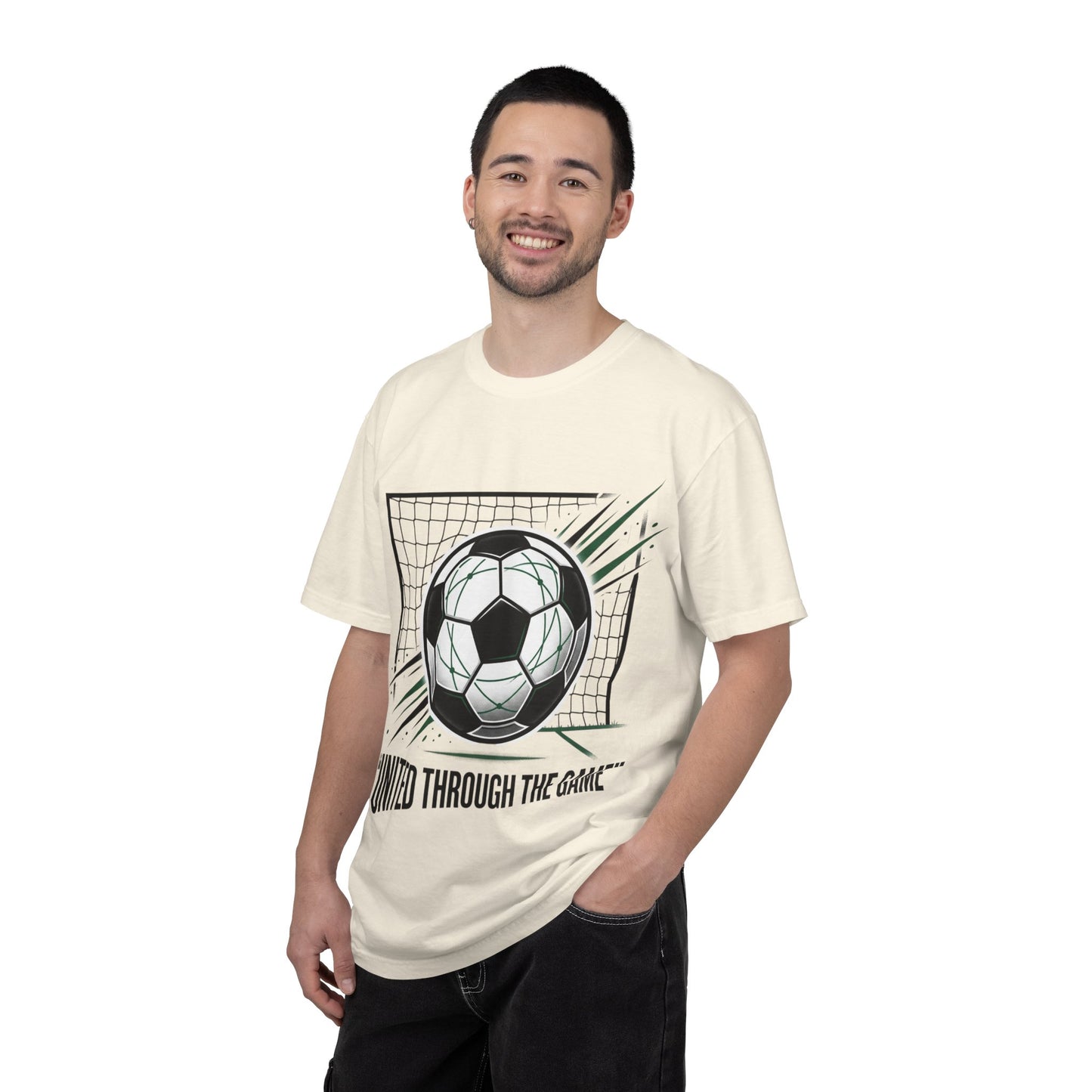 Soccer Graphic T-Shirt — "United Through The Game"