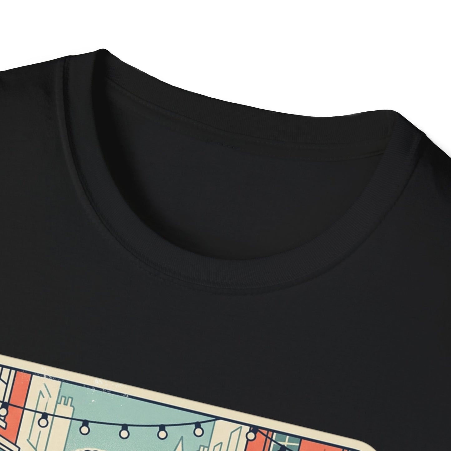 Flower Market Date — London T-Shirt — Retro Couple Floral Market Graphic Tee