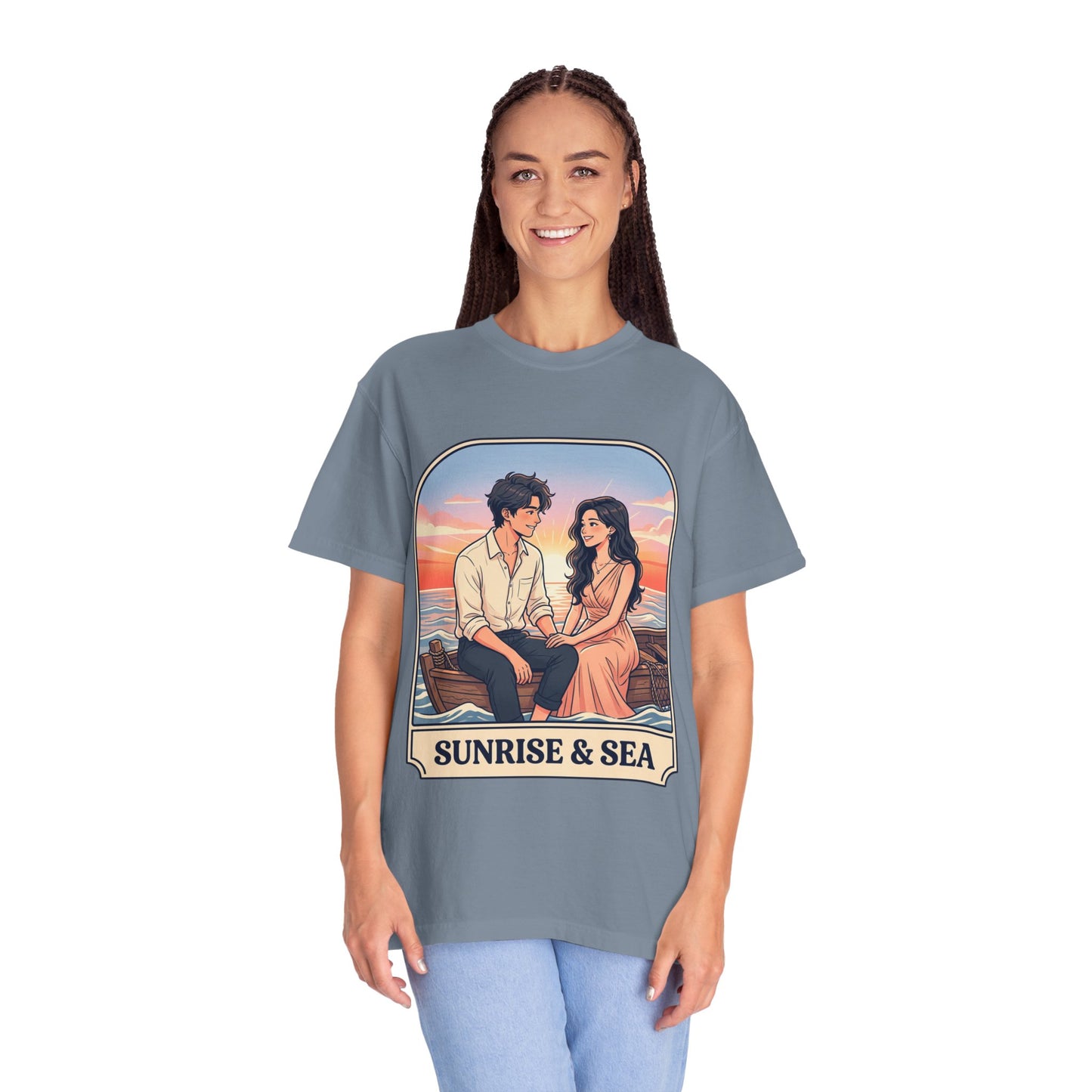 Sunrise & Sea Romantic Beach T-Shirt