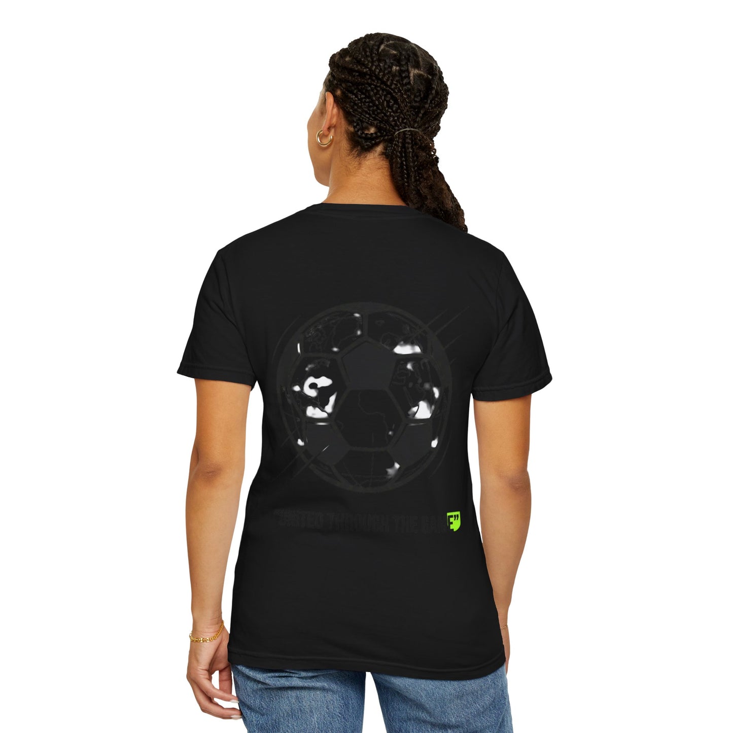 Soccer Unity T-Shirt — "United Through the Game" Graphic Tee