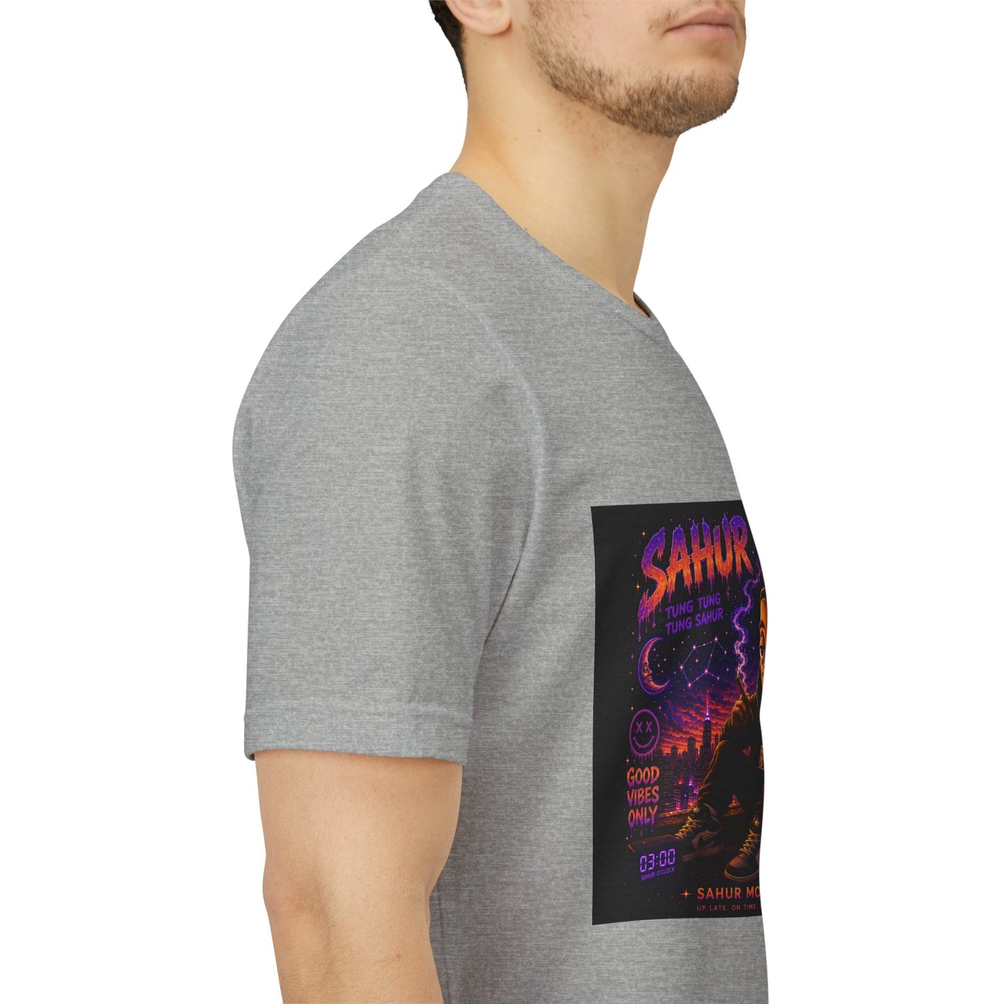 Tung Tung Tung Sahur SOLO Night Smoke DOLO Tee — Urban Chill Cartoon Design