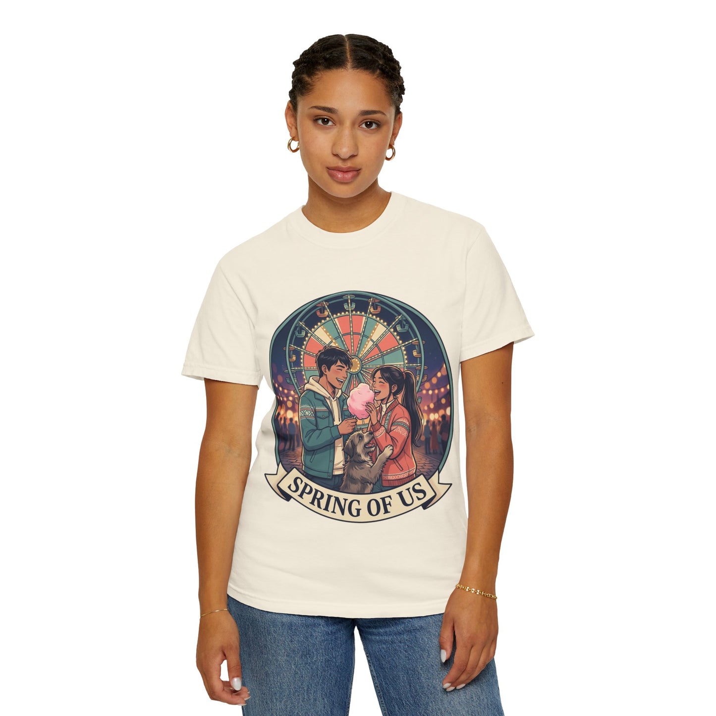 Spring of Us T-Shirt — Romantic Carnival Graphic Tee