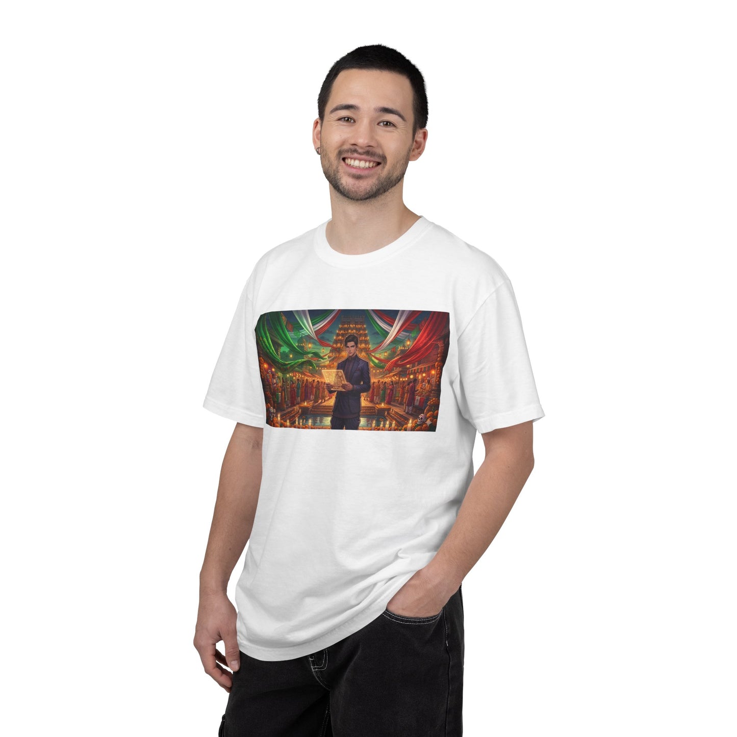 Mexican Festival Night T-Shirt — Cinematic Streets Graphic Tee