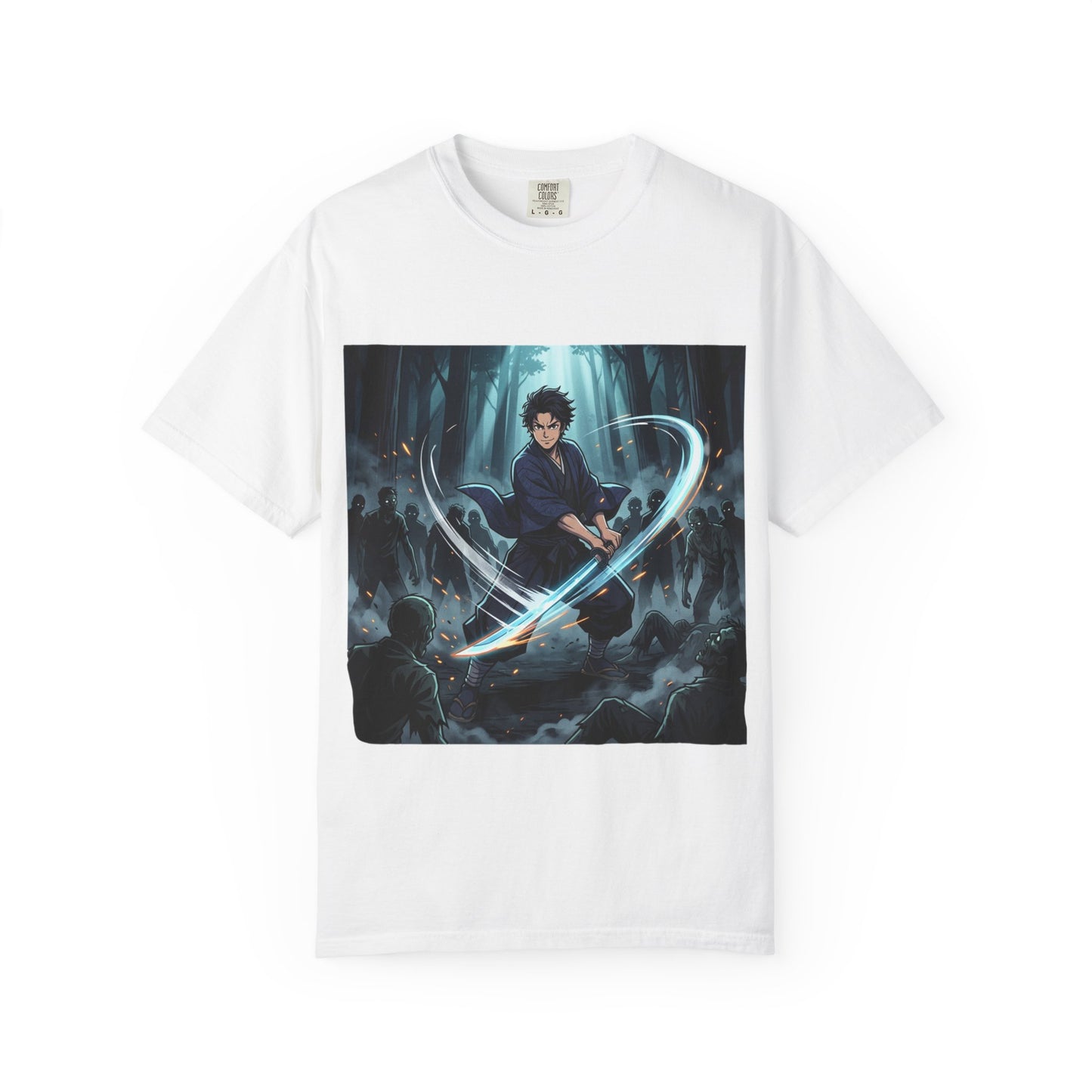Mage Battlemage T‑Shirt — Fantasy Wizard Magic Sword Illustration Tee