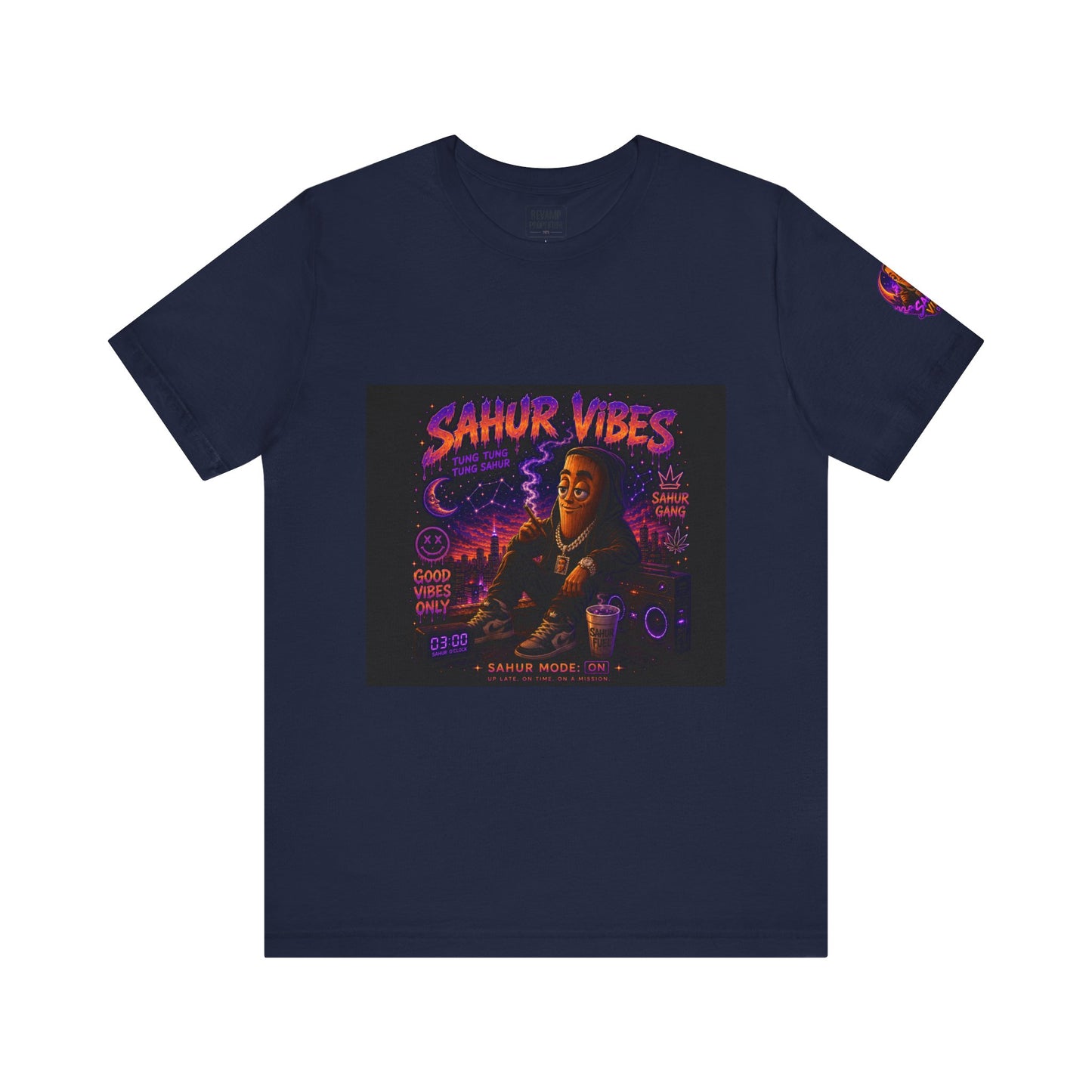 Tung Tung Tung Sahur SOLO Night Smoke DOLO Tee — Urban Chill Cartoon Design