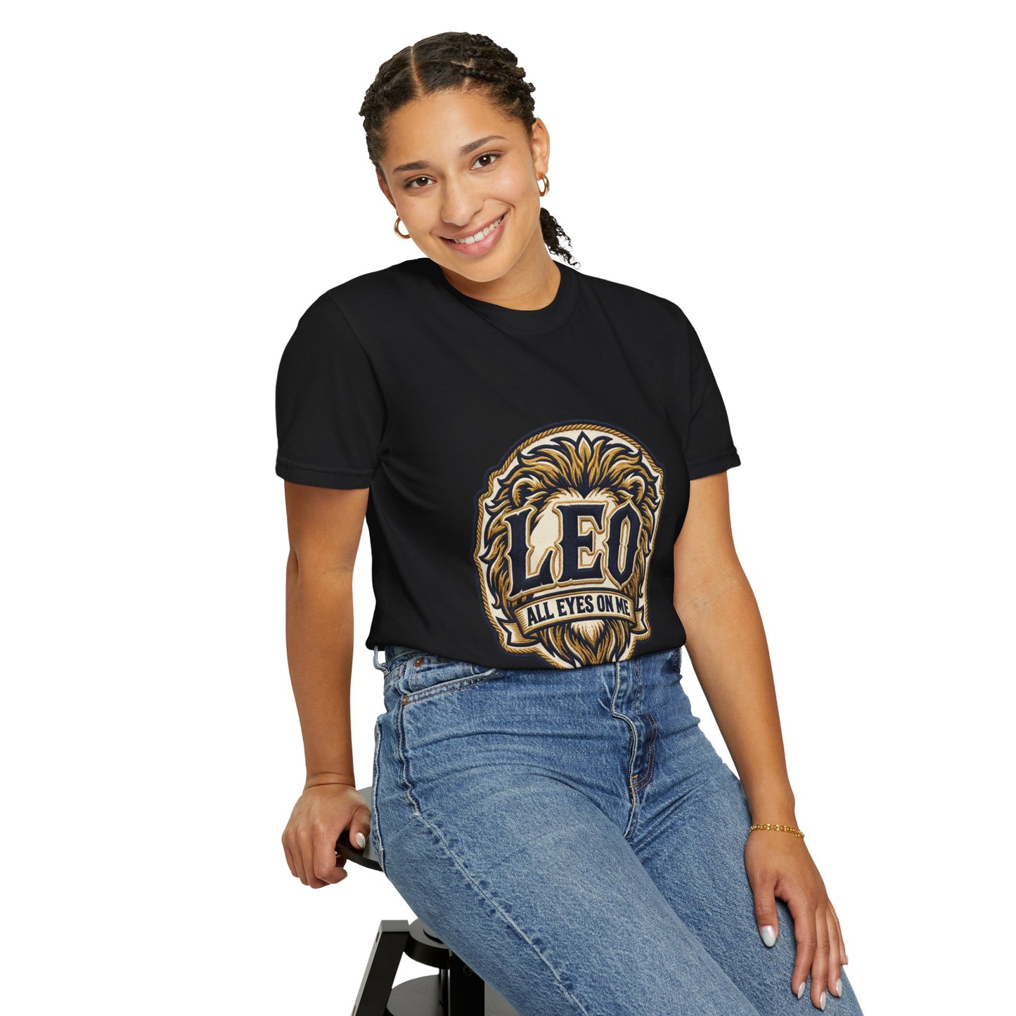 Leo 'All Eyes On Me' Zodiac T-Shirt — Bold Lion Astrology Tee