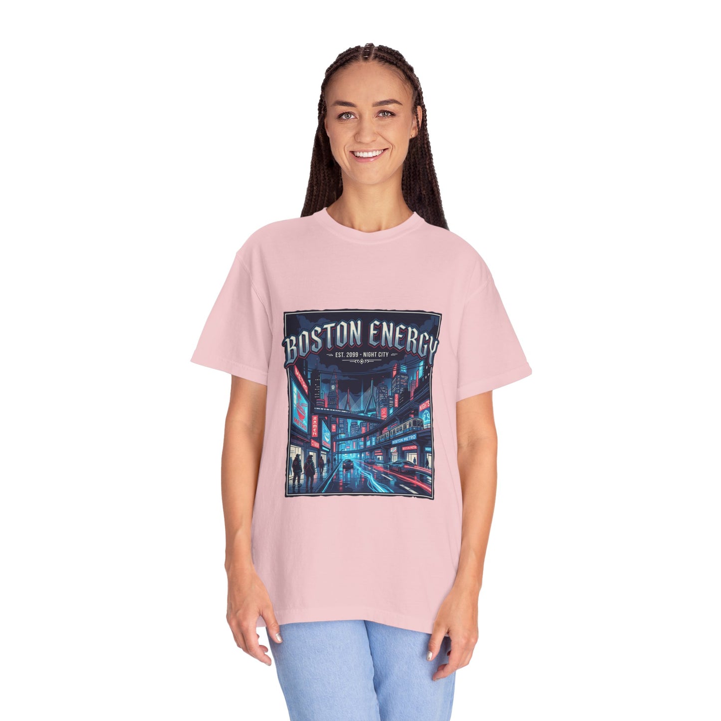Boston Energy Graphic T-Shirt — Neon City Streetwear