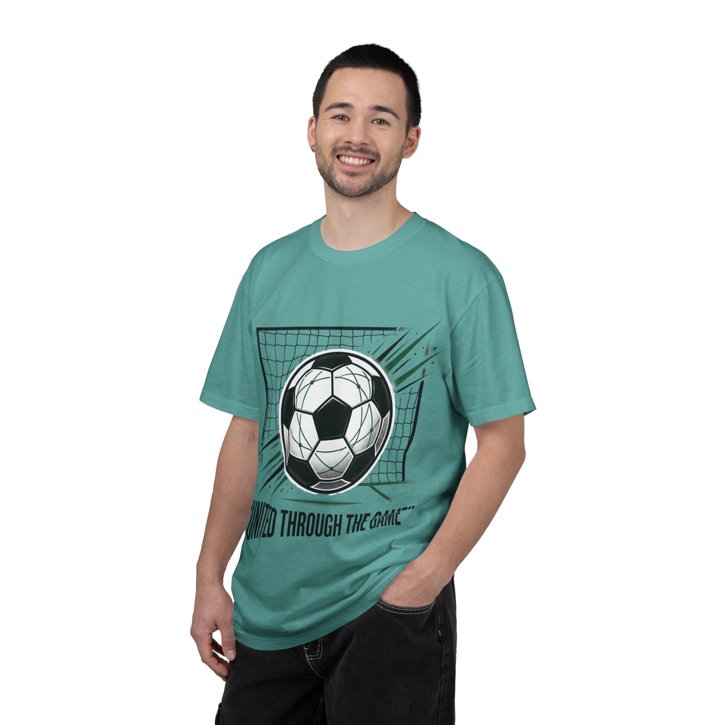 Soccer Graphic T-Shirt — "United Through The Game"