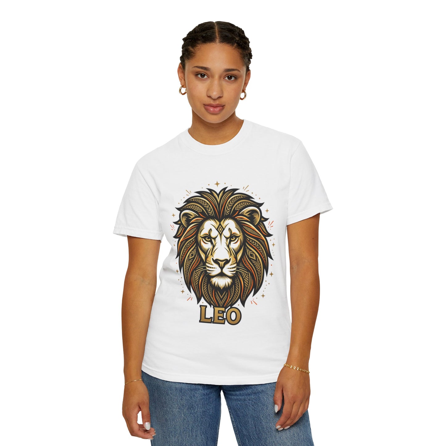 Leo Zodiac Lion T-Shirt — Bold Astrology Graphic Tee