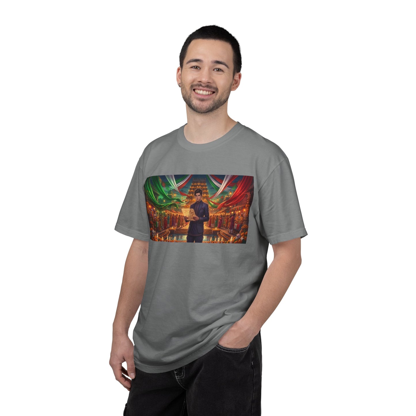 Mexican Festival Night T-Shirt — Cinematic Streets Graphic Tee