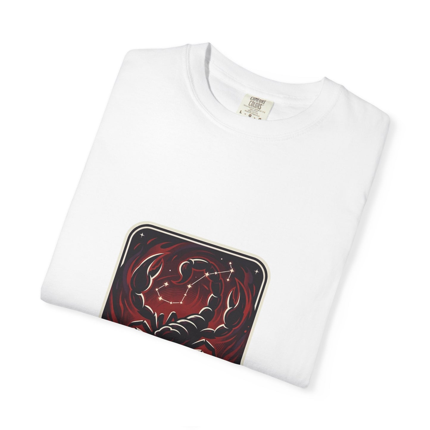 Scorpio Zodiac T-Shirt — Bold Red Scorpion Astrological Tee