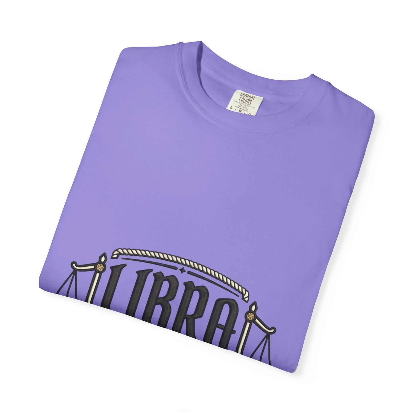 Libra Zodiac T-Shirt — "Balance Everything" Scales Design