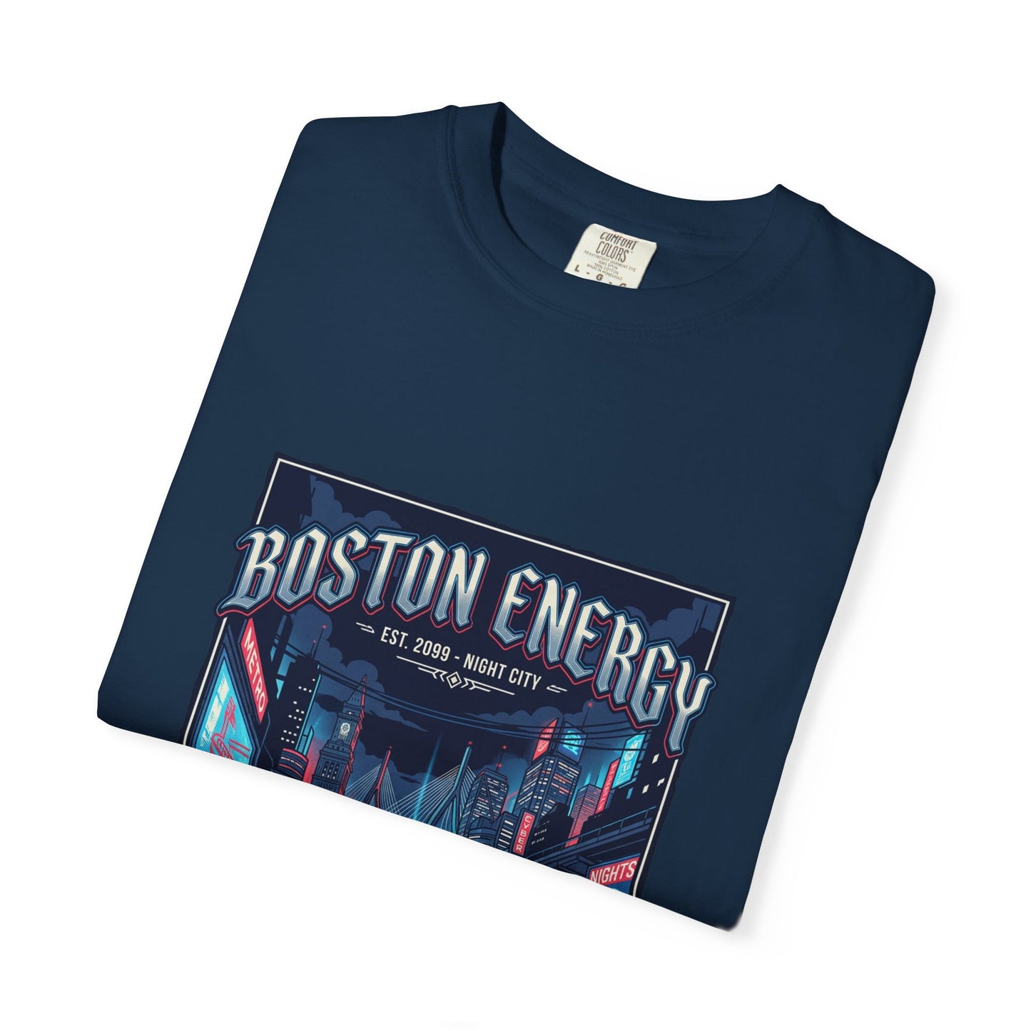Boston Energy Graphic T-Shirt — Neon City Streetwear