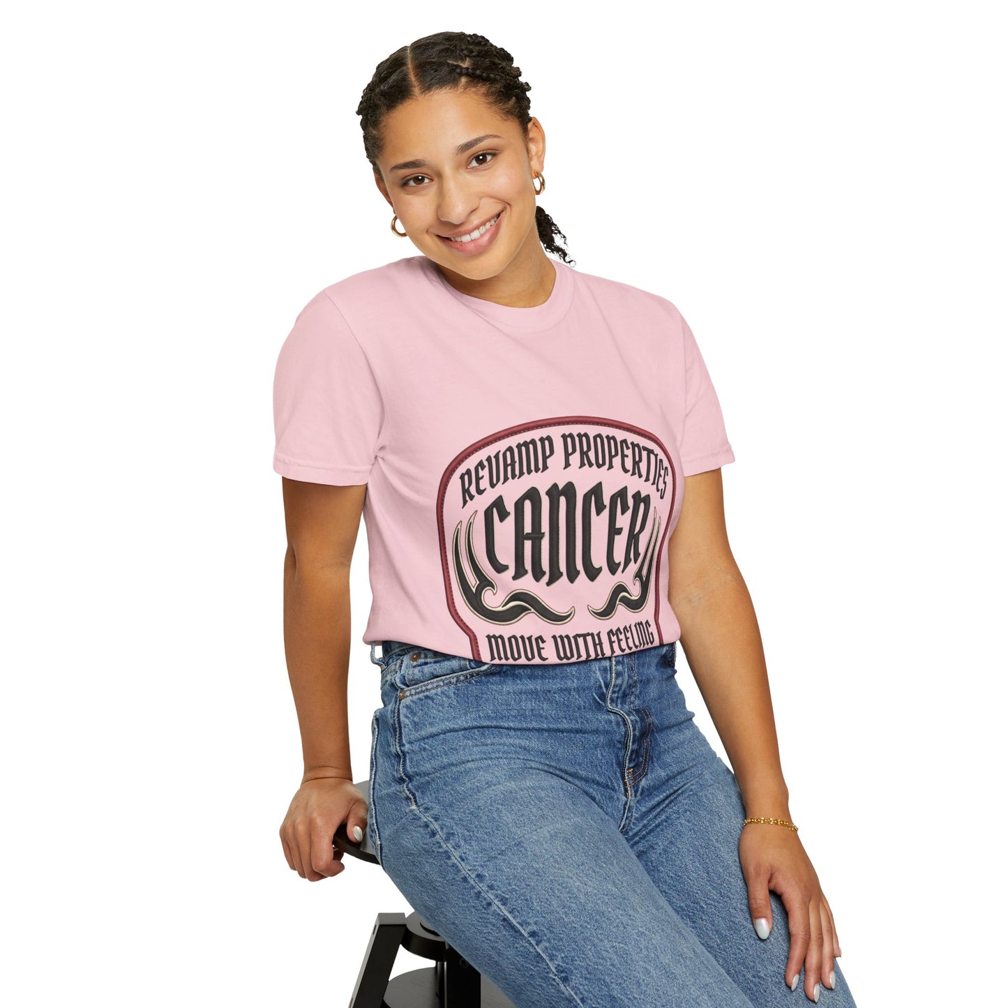 Cancer Zodiac T-Shirt — 'Move With Feeling' Astrology Tee