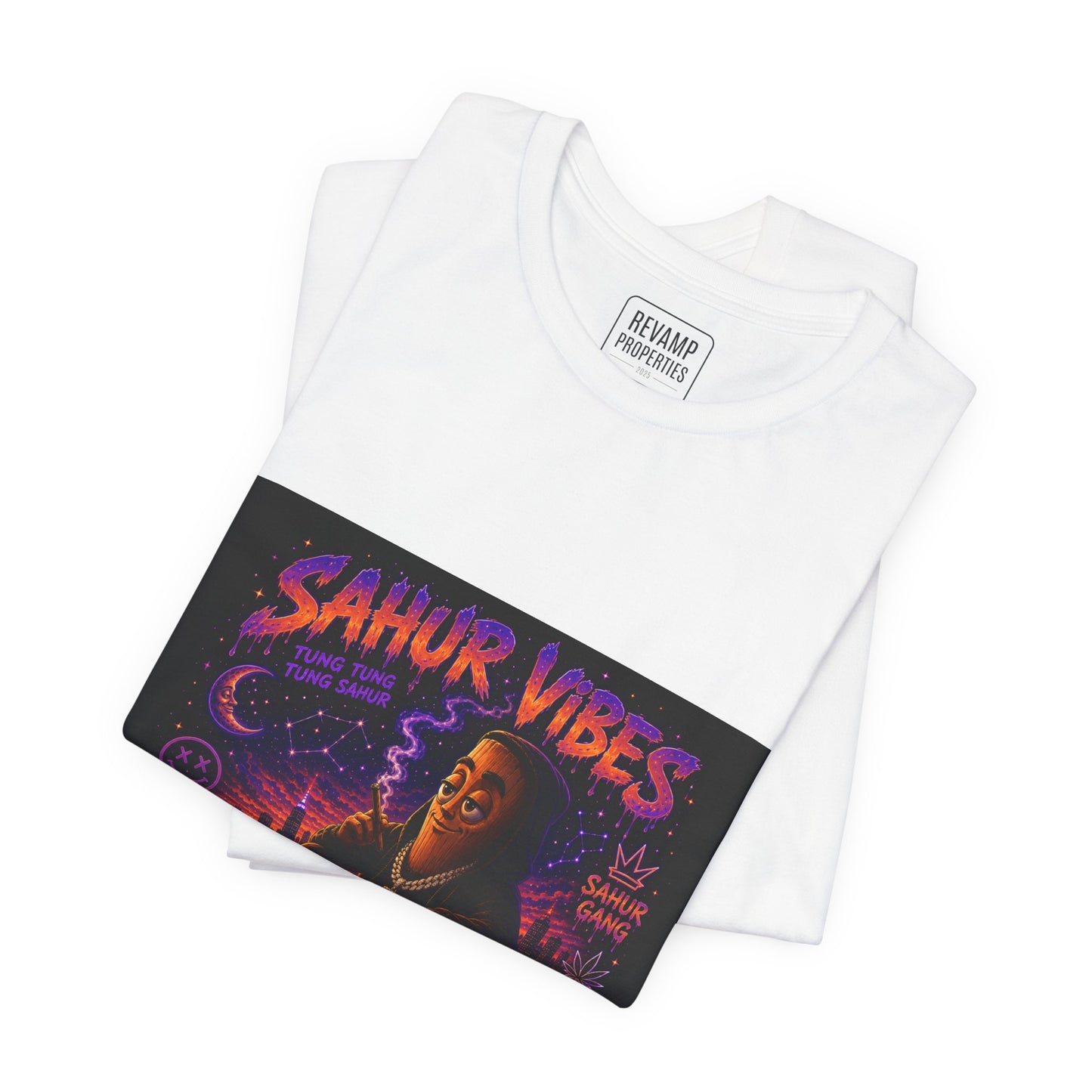 Tung Tung Tung Sahur SOLO Night Smoke DOLO Tee — Urban Chill Cartoon Design