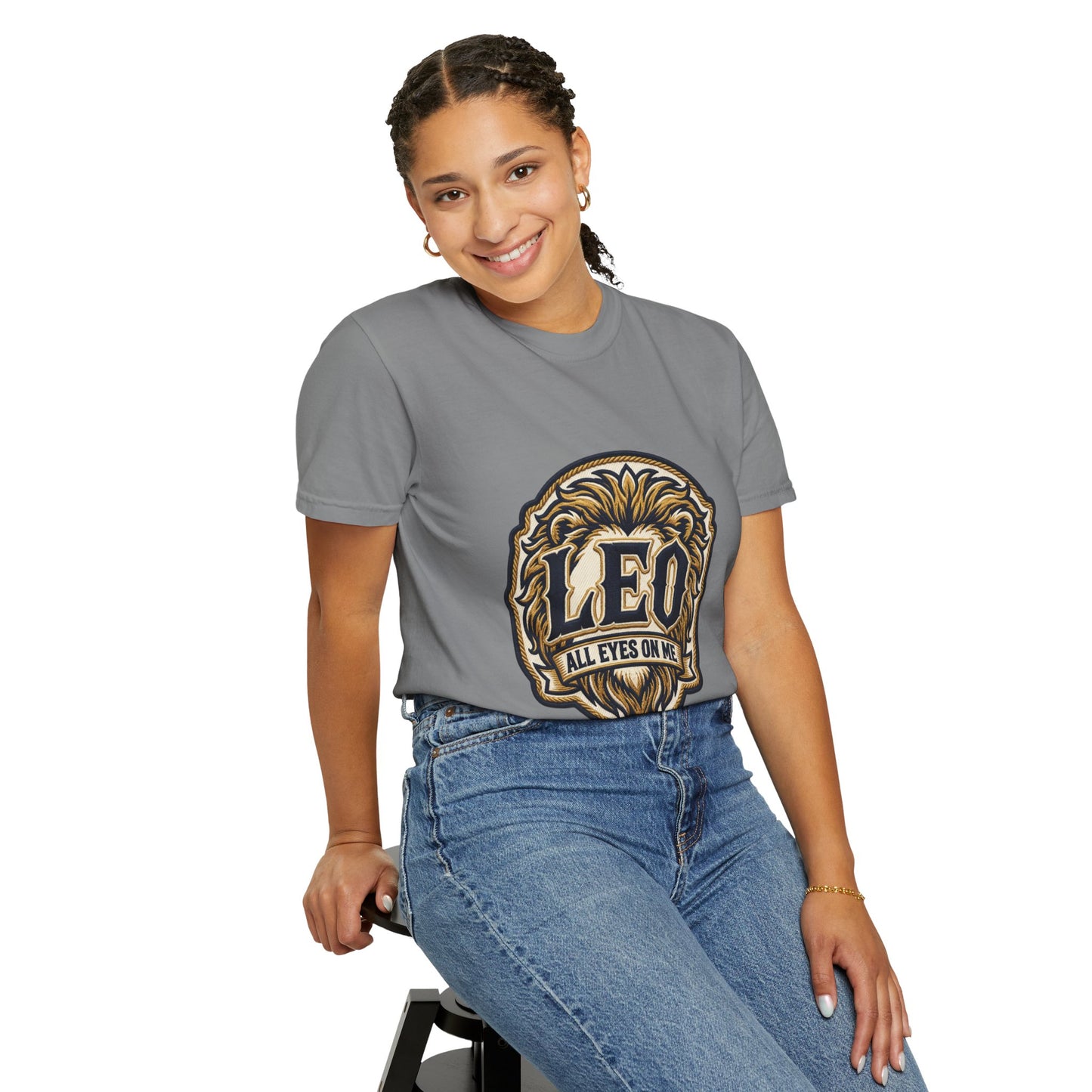 Leo 'All Eyes On Me' Zodiac T-Shirt — Bold Lion Astrology Tee