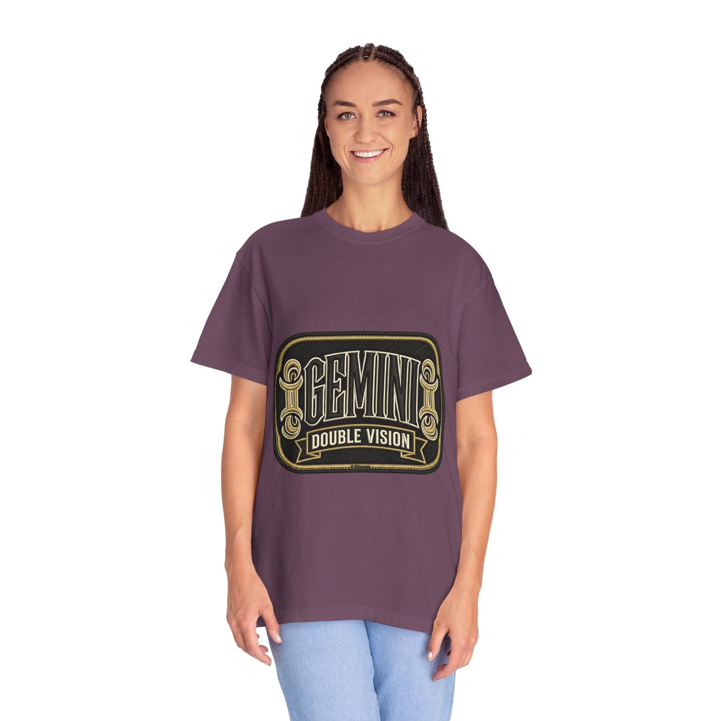 Gemini Double Vision T-Shirt — Zodiac Twin Graphic Tee