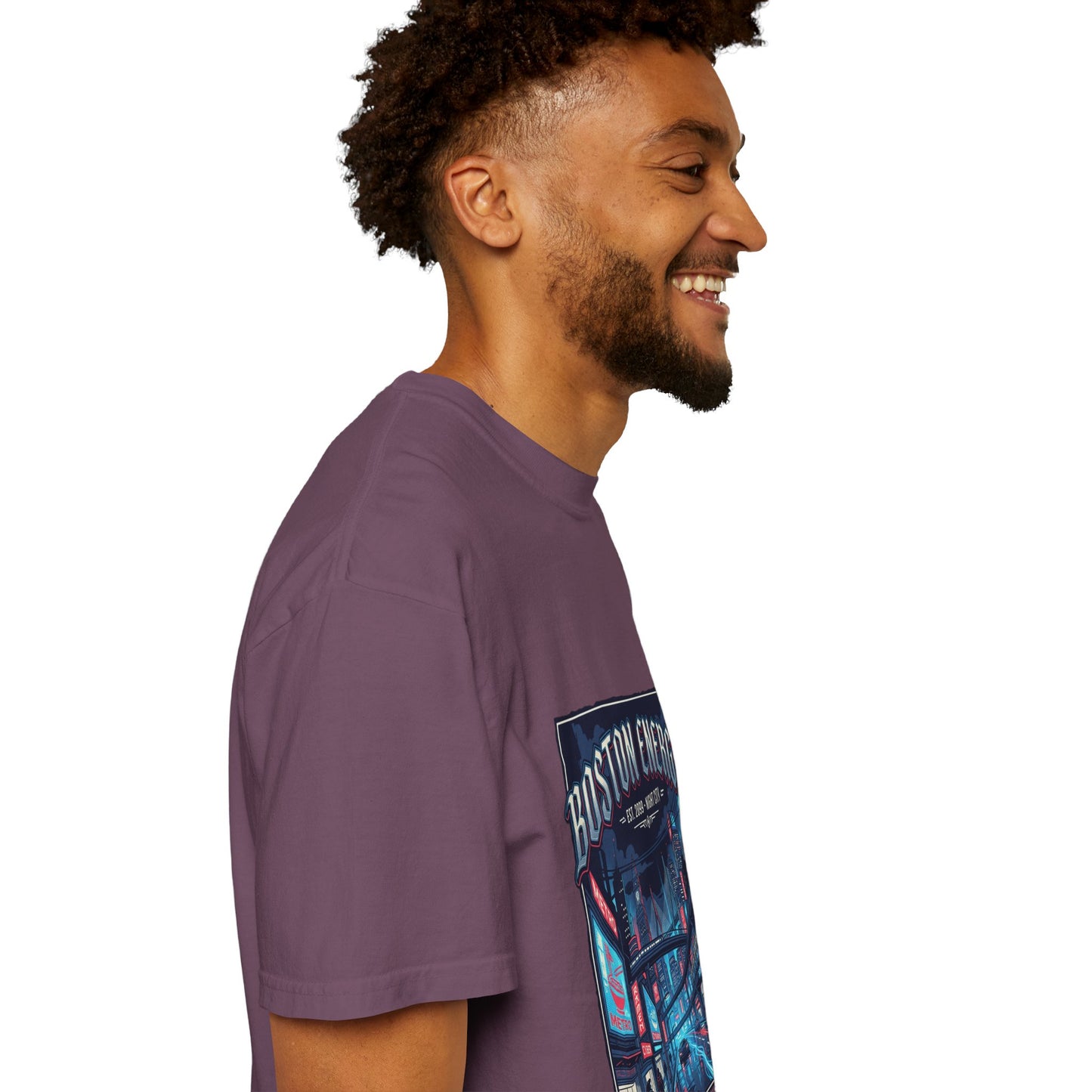 Boston Energy Graphic T-Shirt — Neon City Streetwear