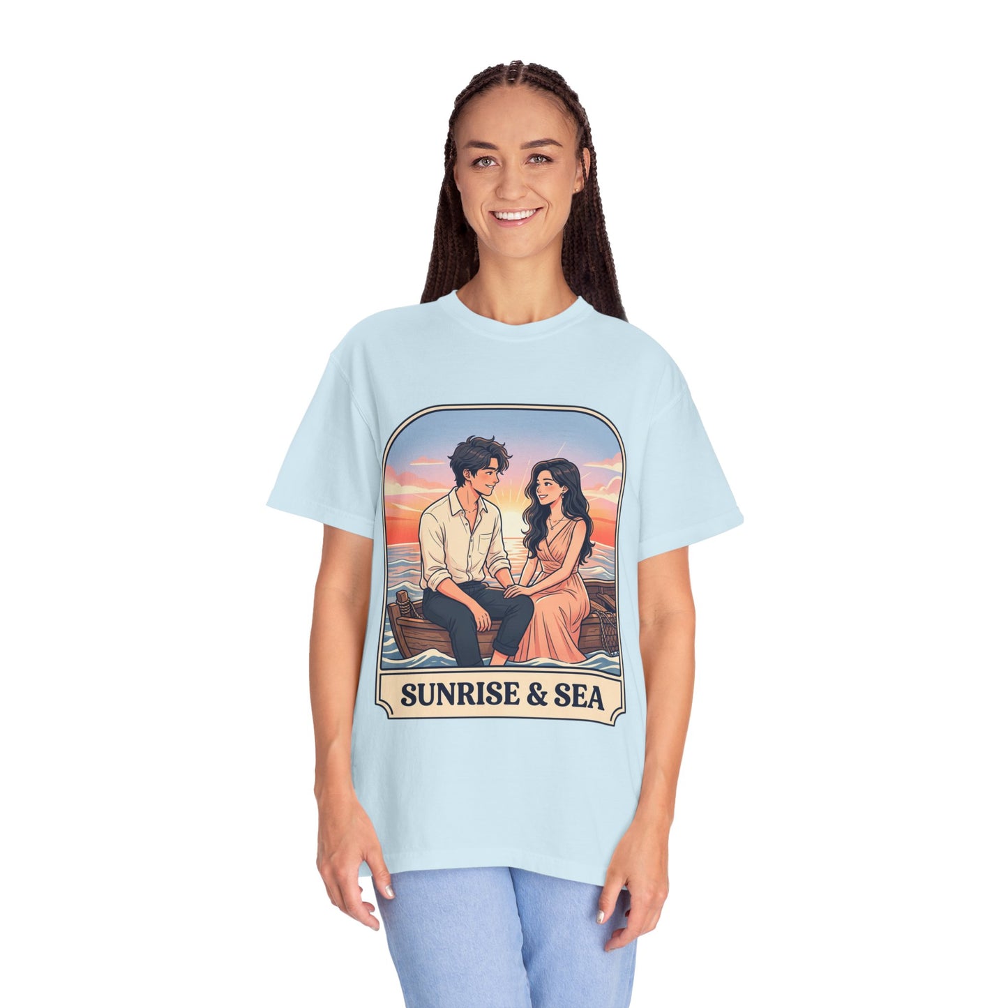 Sunrise & Sea Romantic Beach T-Shirt