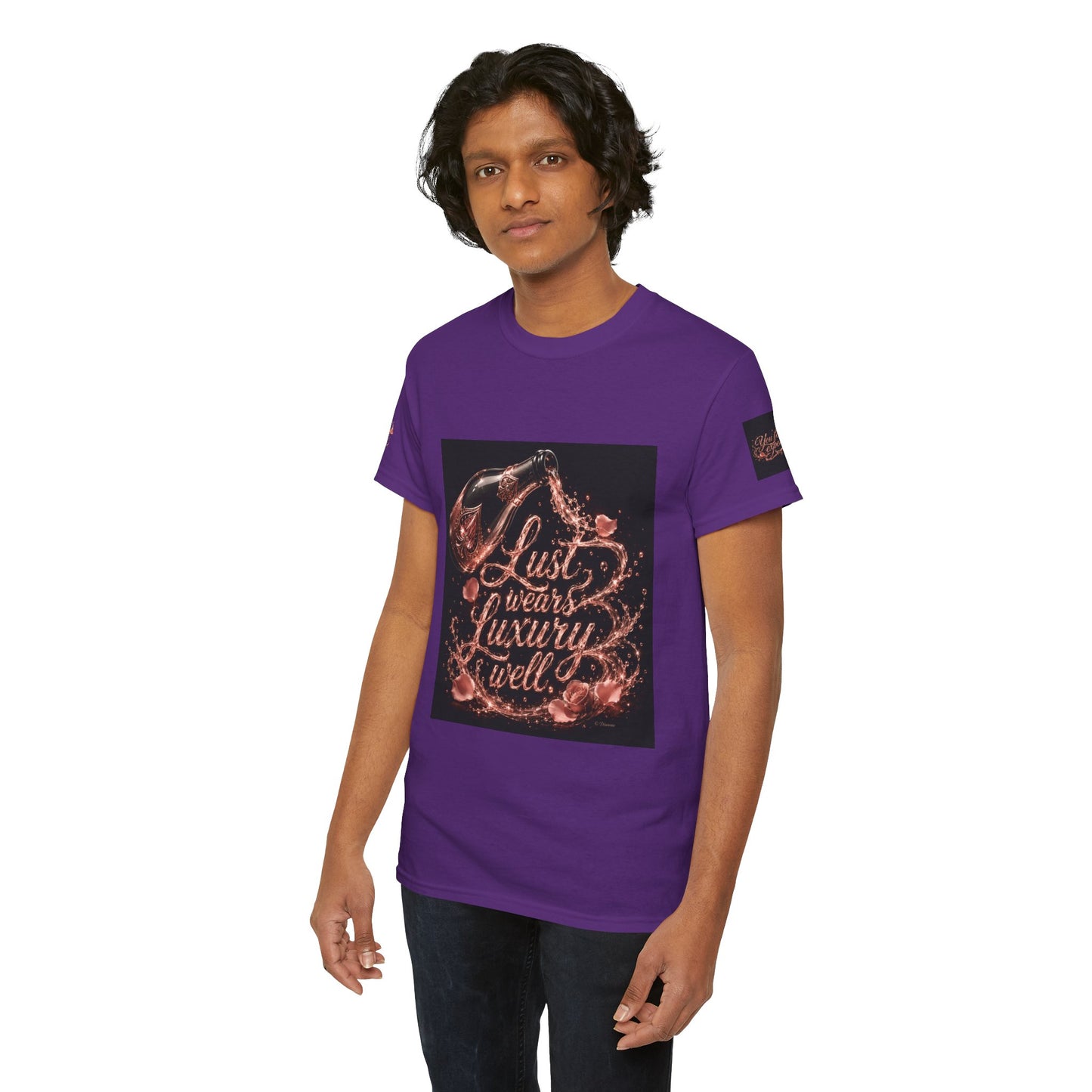 Lust Treats Luxury Well T-Shirt – Vintage Script Graphic Tee