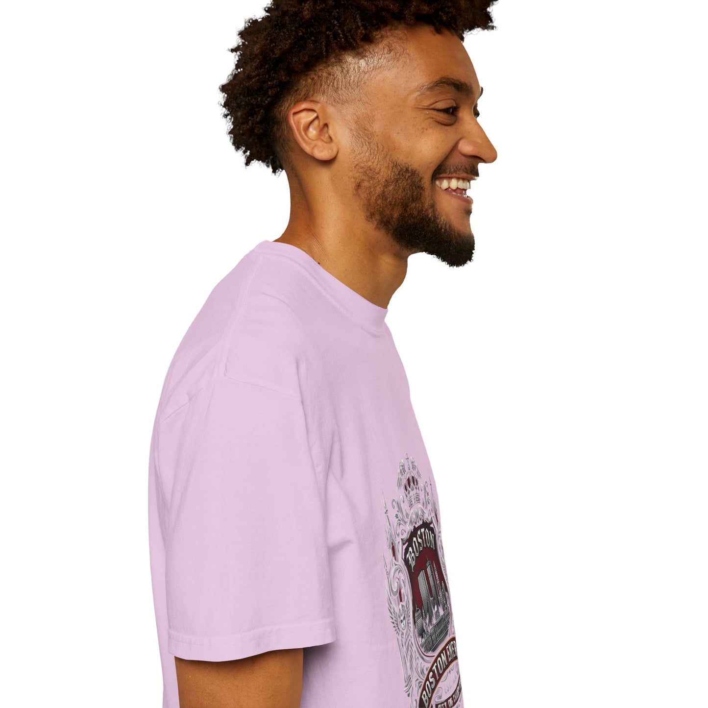 Boston Energy Vintage Crest T-Shirt — Retro City Skyline Tee