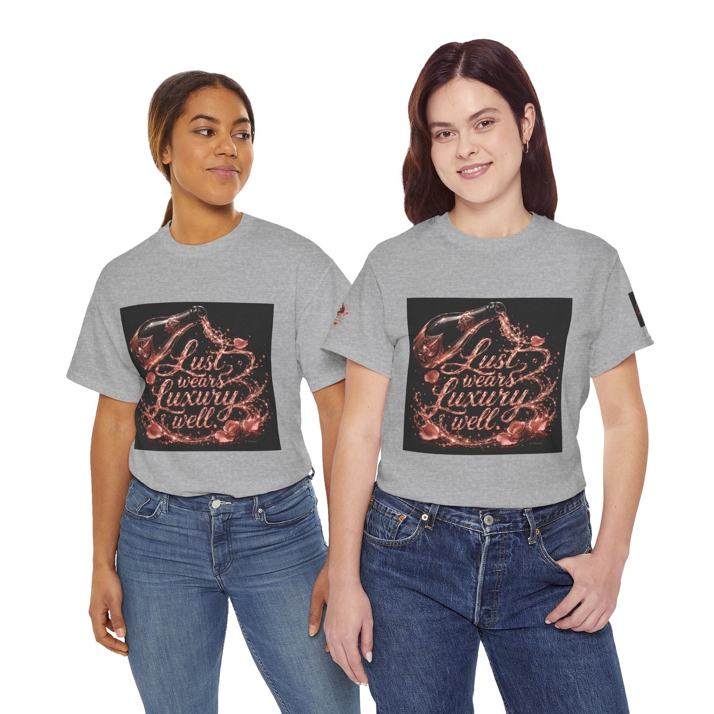 Lust Treats Luxury Well T-Shirt – Vintage Script Graphic Tee