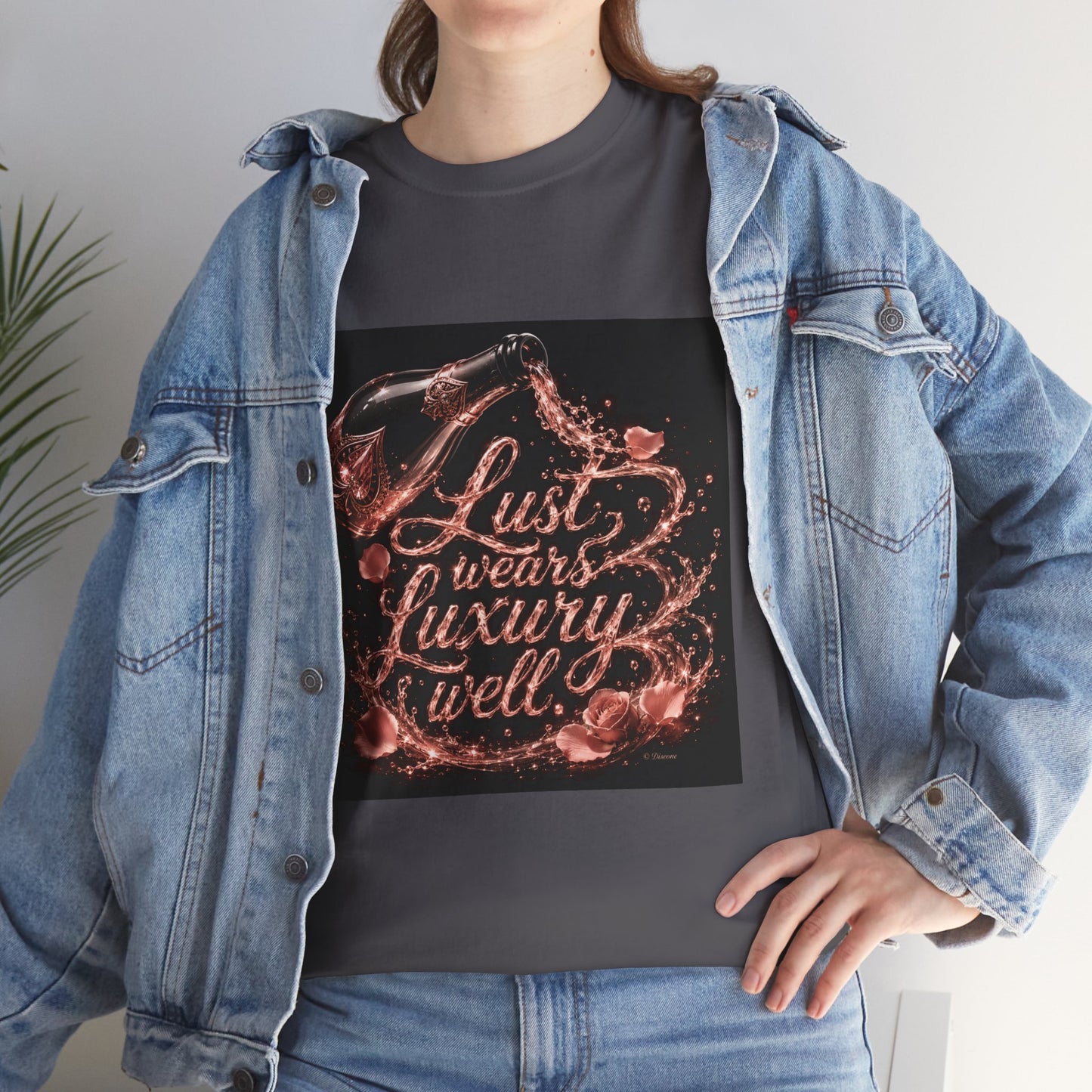 Lust Treats Luxury Well T-Shirt – Vintage Script Graphic Tee