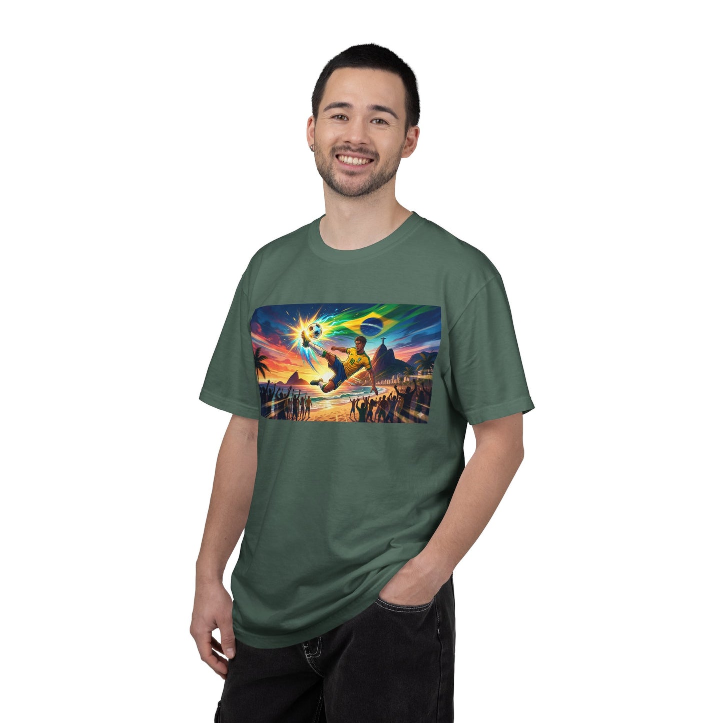 Brazil — Energy + Football Graphic T-Shirt