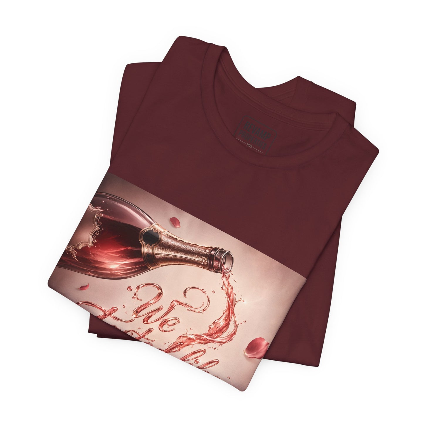 We Tasted Like Bad Decisions T shirt - Pink Champagne Pleasure Graphic Tee