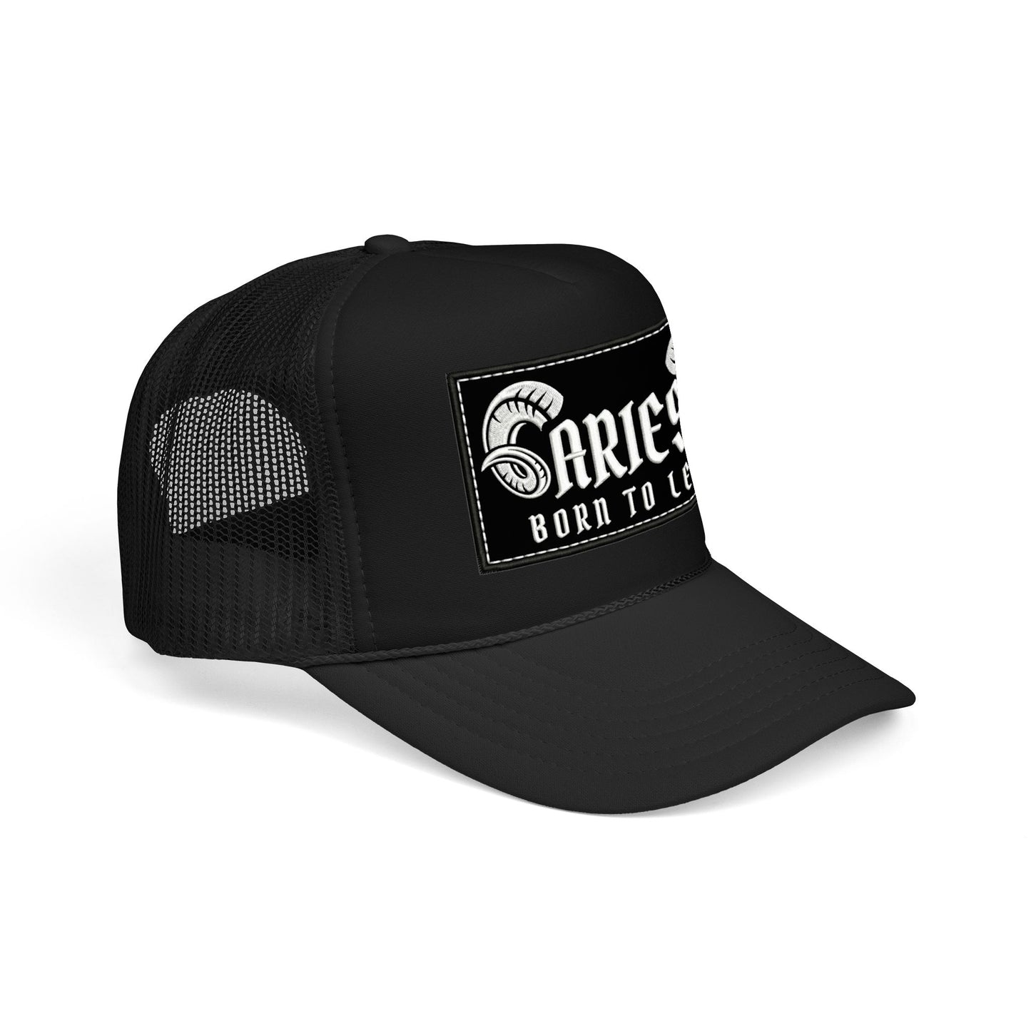 Trucker Hat - Aries 'Born to Lead' Zodiac Cap