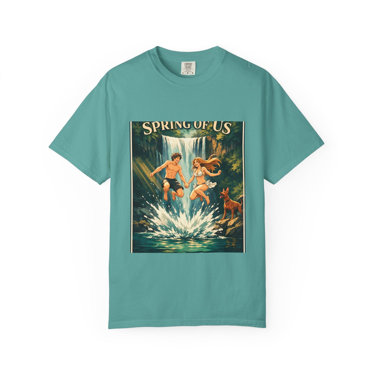 Vintage 'Spring of Us' Waterfall Graphic T-Shirt