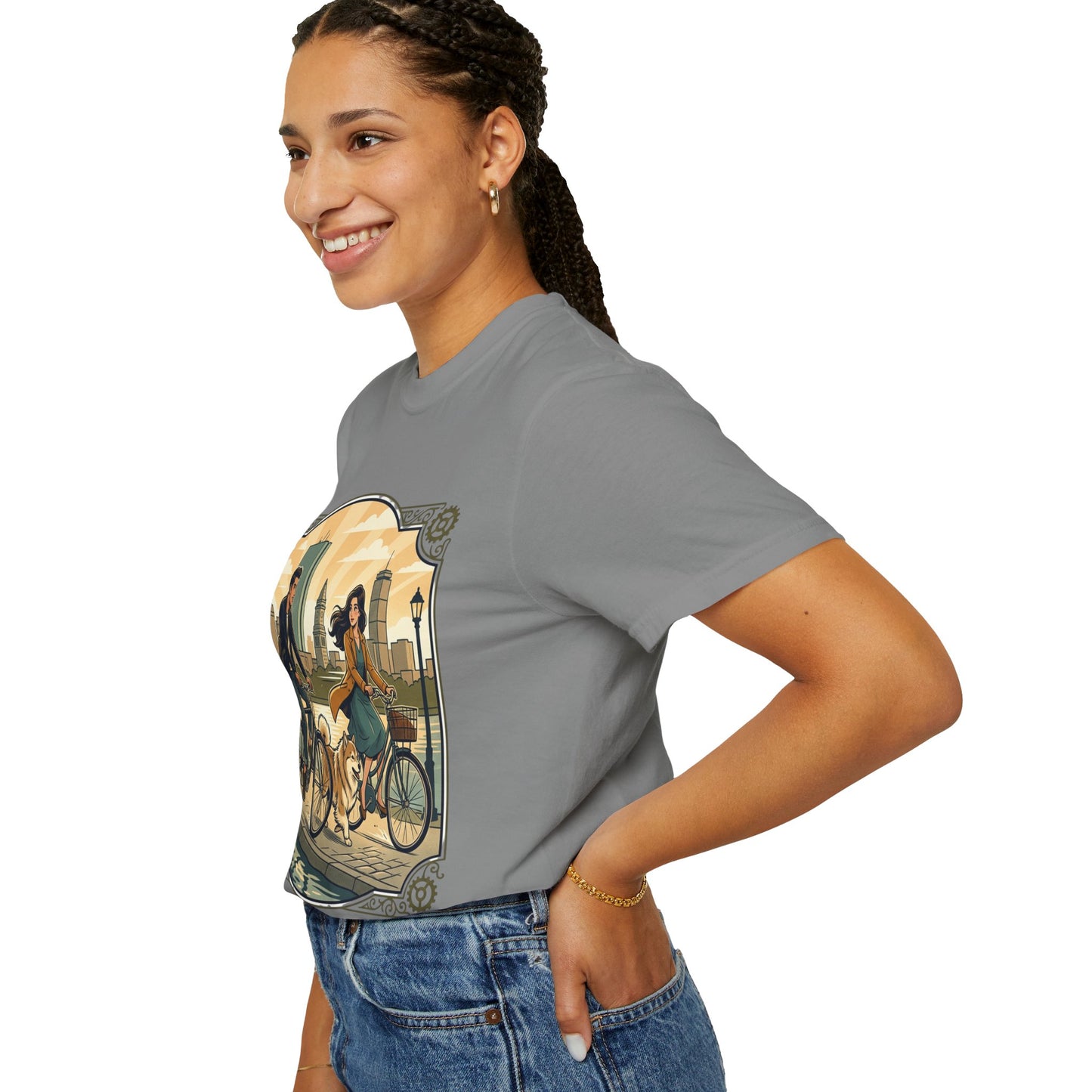 We Ride Together Bicycle Couple T-Shirt