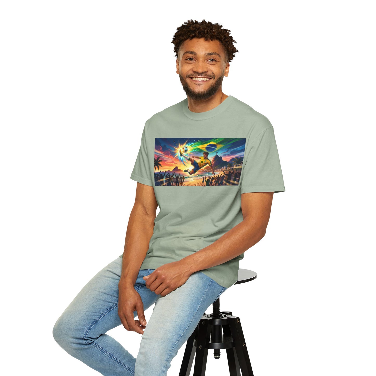 Brazil — Energy + Football Graphic T-Shirt