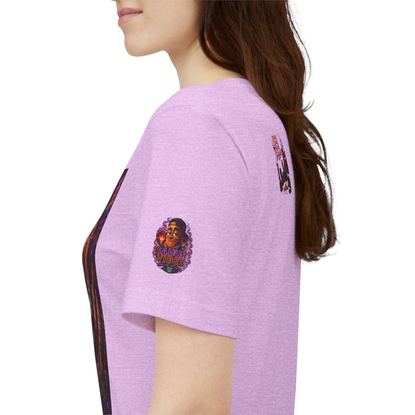 Tung Tung Tung Sahur Laid-Back Nightlife Graphic Tee — "Things Take Time" Urban Cartoon Design