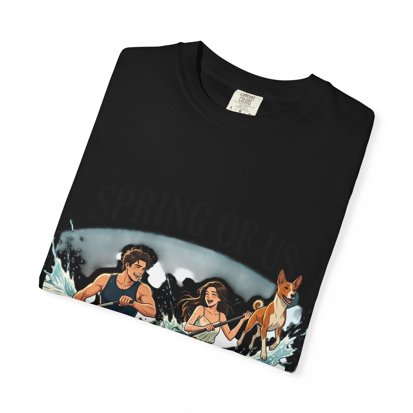 Spring of Us Kayaking T-Shirt — Retro Outdoor Adventure Tee
