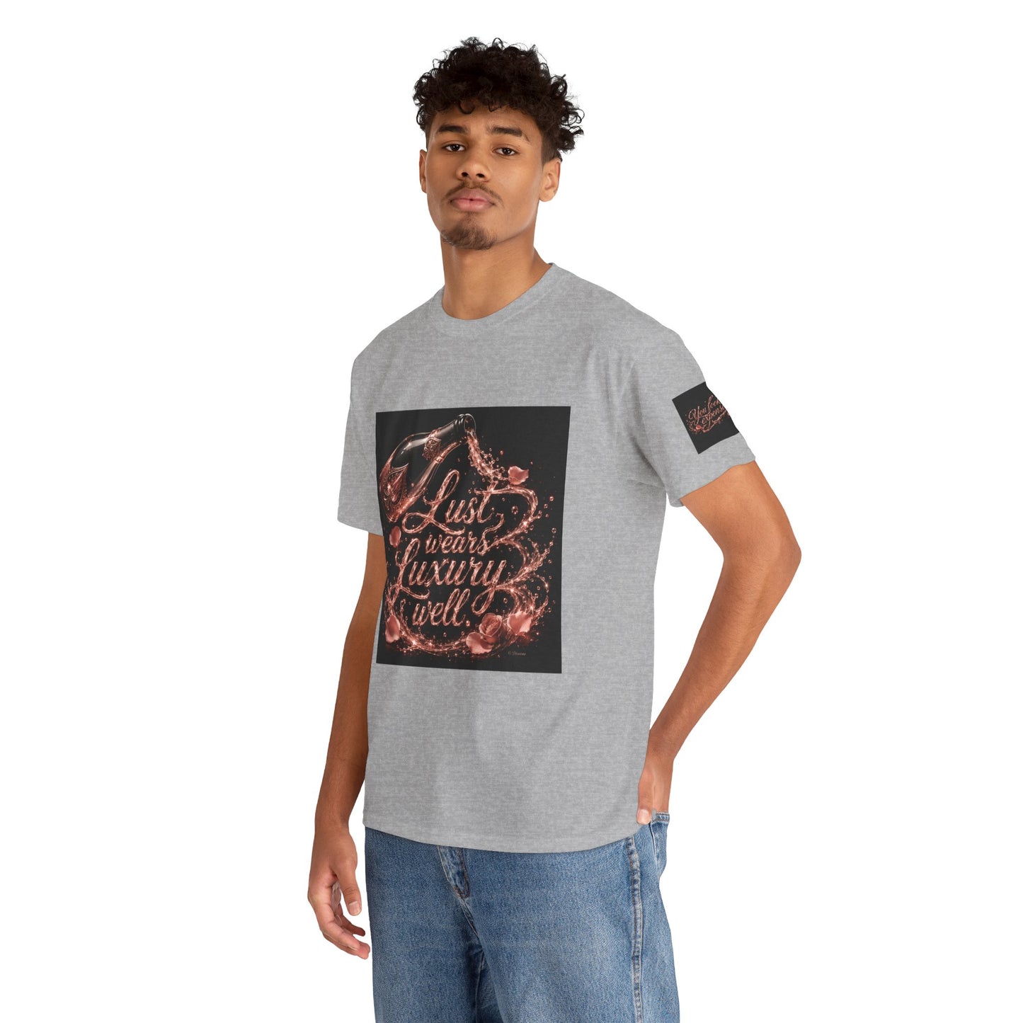 Lust Treats Luxury Well T-Shirt – Vintage Script Graphic Tee