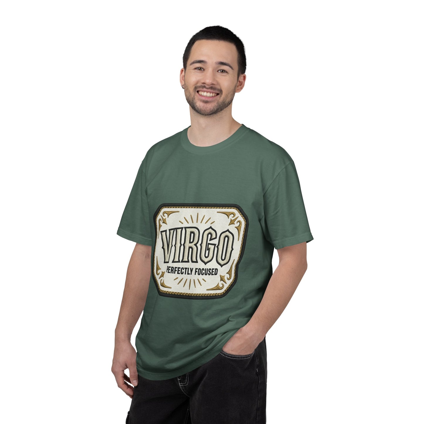 Virgo "Perfectly Focused" Zodiac T-Shirt — Vintage Astrology Tee