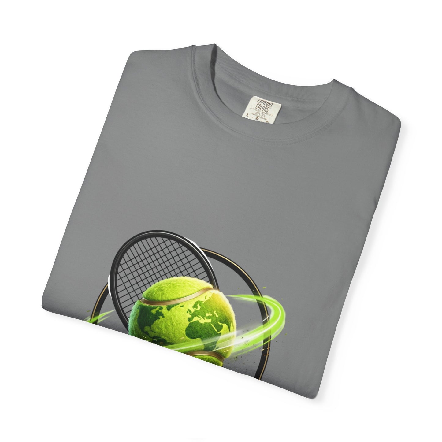 Tennis Globe T‑Shirt — "United Through the Game" Sports Tee