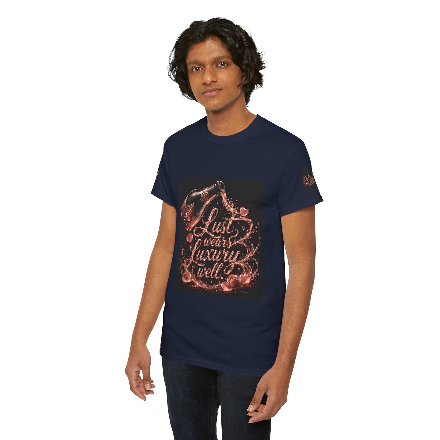 Lust Treats Luxury Well T-Shirt – Vintage Script Graphic Tee