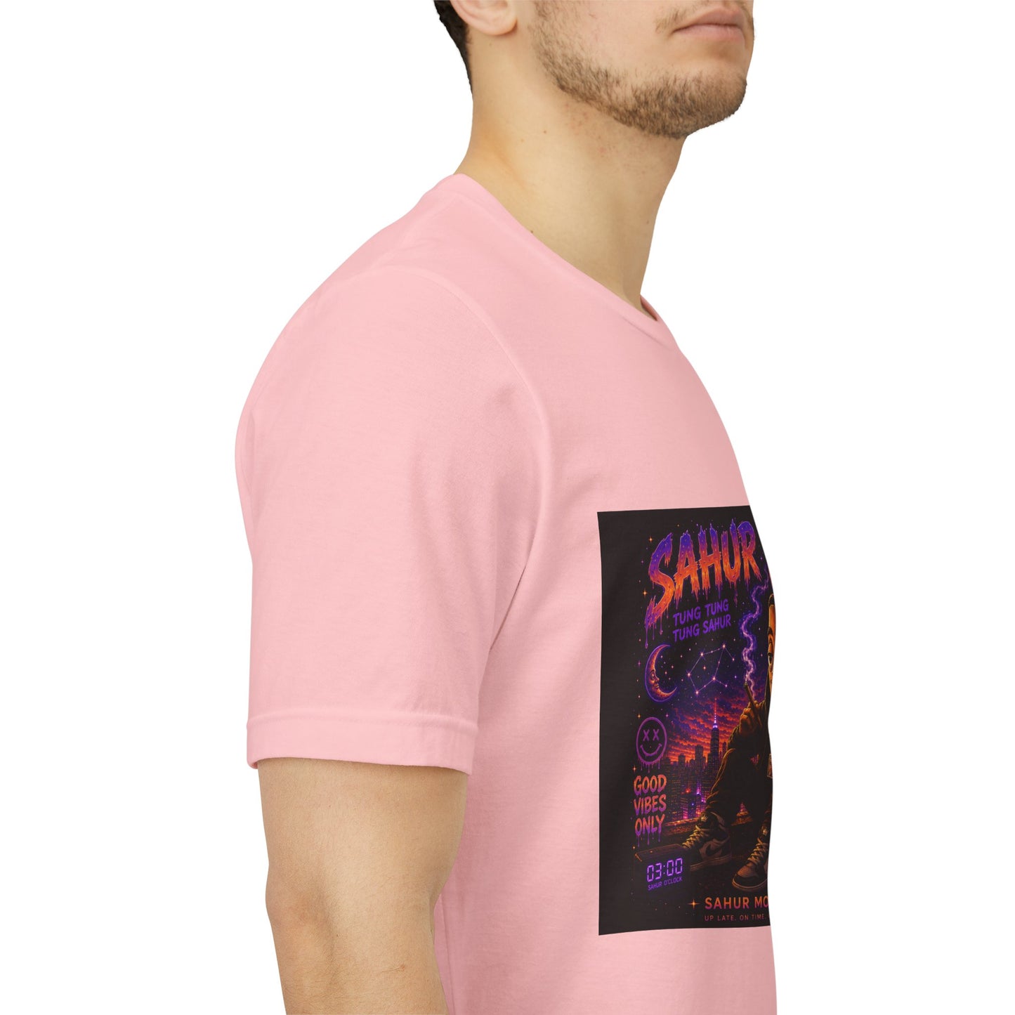 Tung Tung Tung Sahur SOLO Night Smoke DOLO Tee — Urban Chill Cartoon Design
