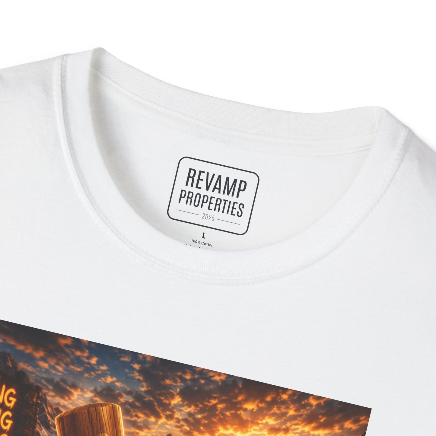 Tung Tung Tung Sahur 2 Wheels On Steel & Fire T-Shirt — "Time To Turn The Tide" Tee