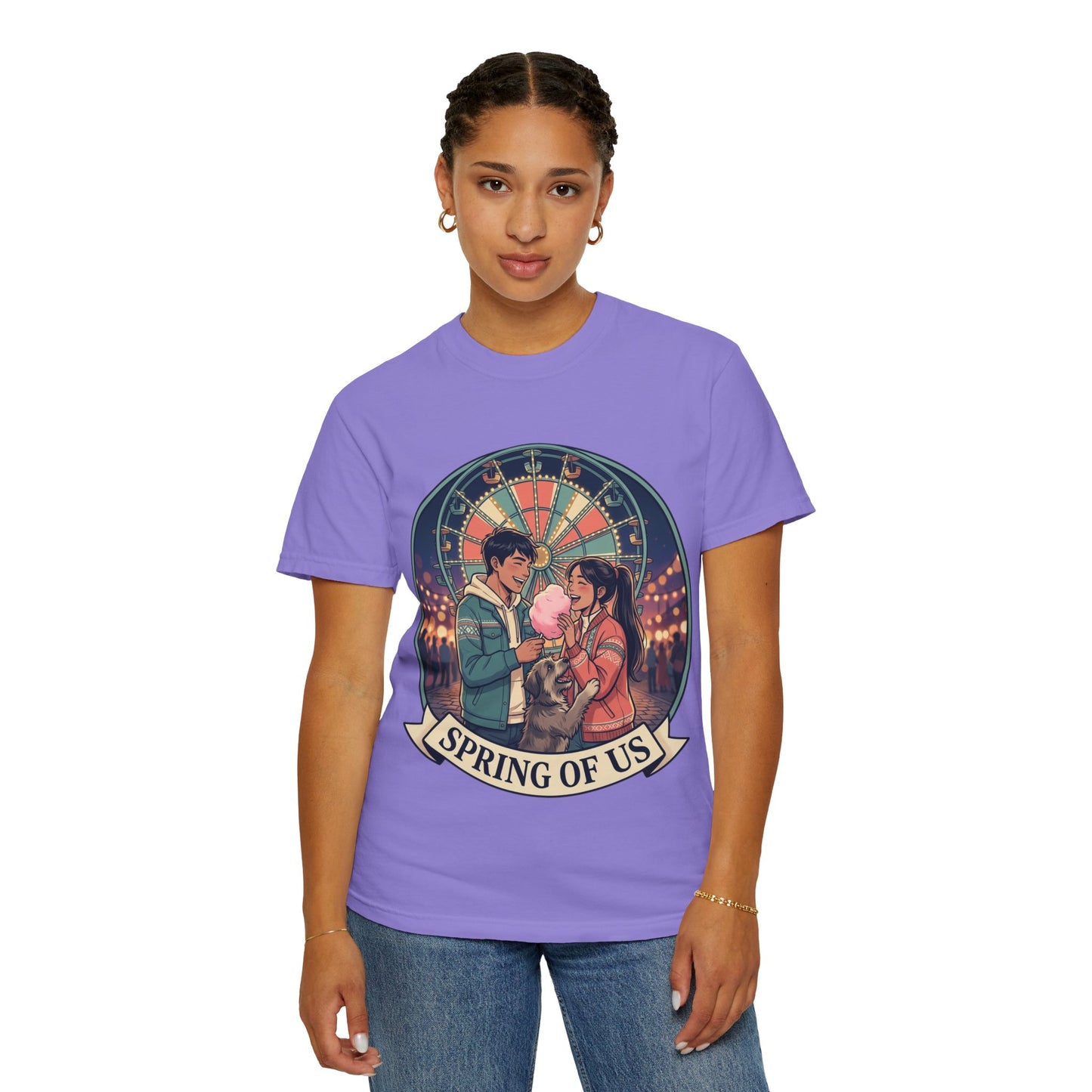 Spring of Us T-Shirt — Romantic Carnival Graphic Tee