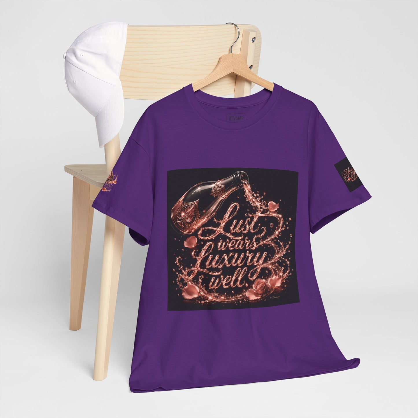 Lust Treats Luxury Well T-Shirt – Vintage Script Graphic Tee