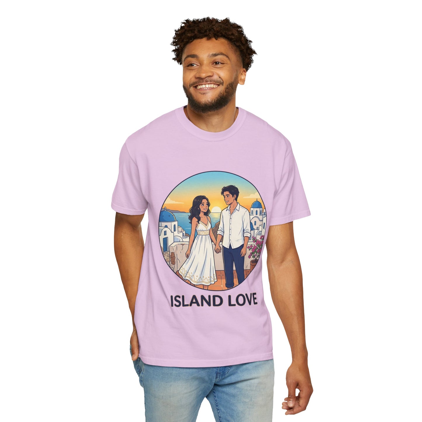 Island Love T-Shirt — Romantic Couples Vacation Tee