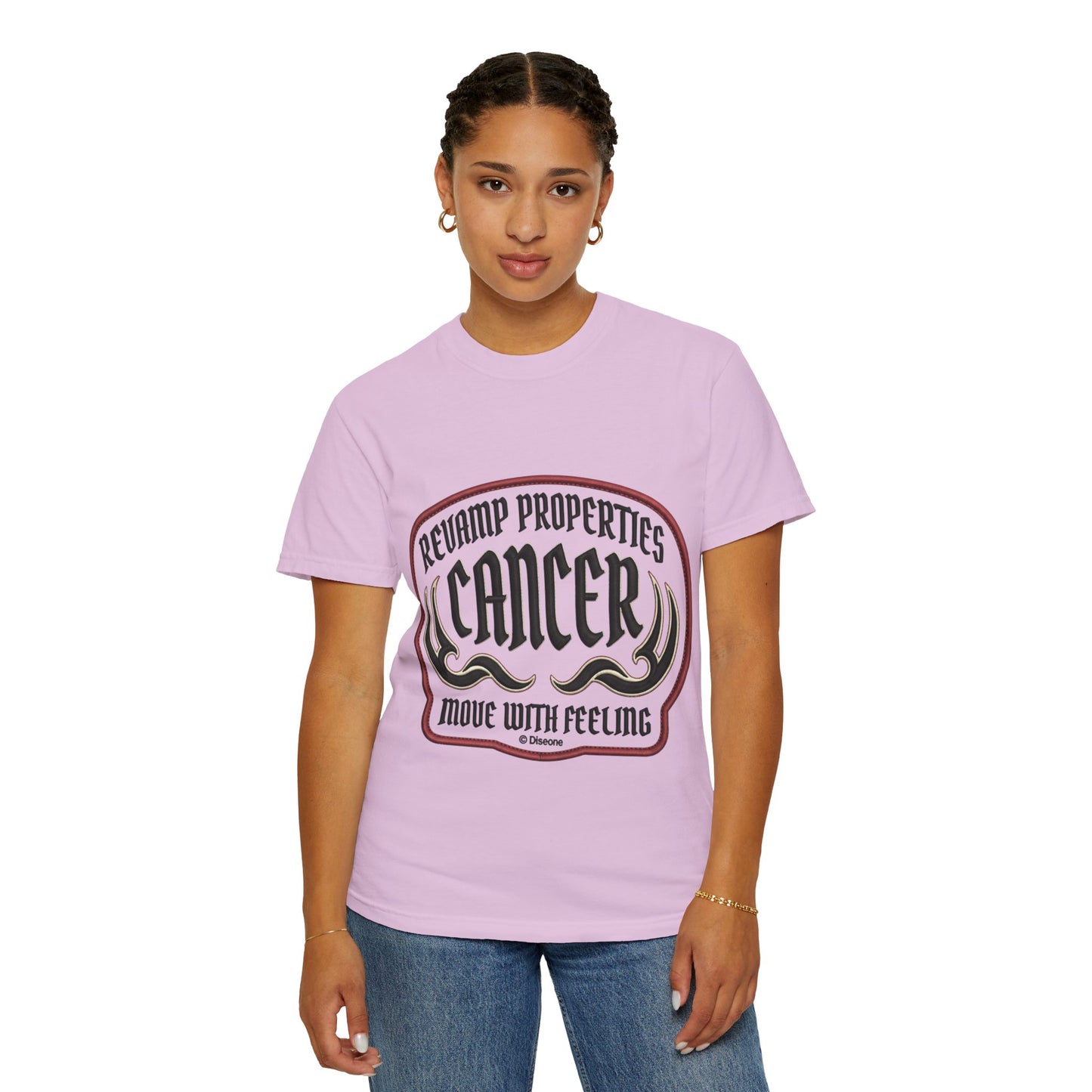 Cancer Zodiac T-Shirt — 'Move With Feeling' Astrology Tee