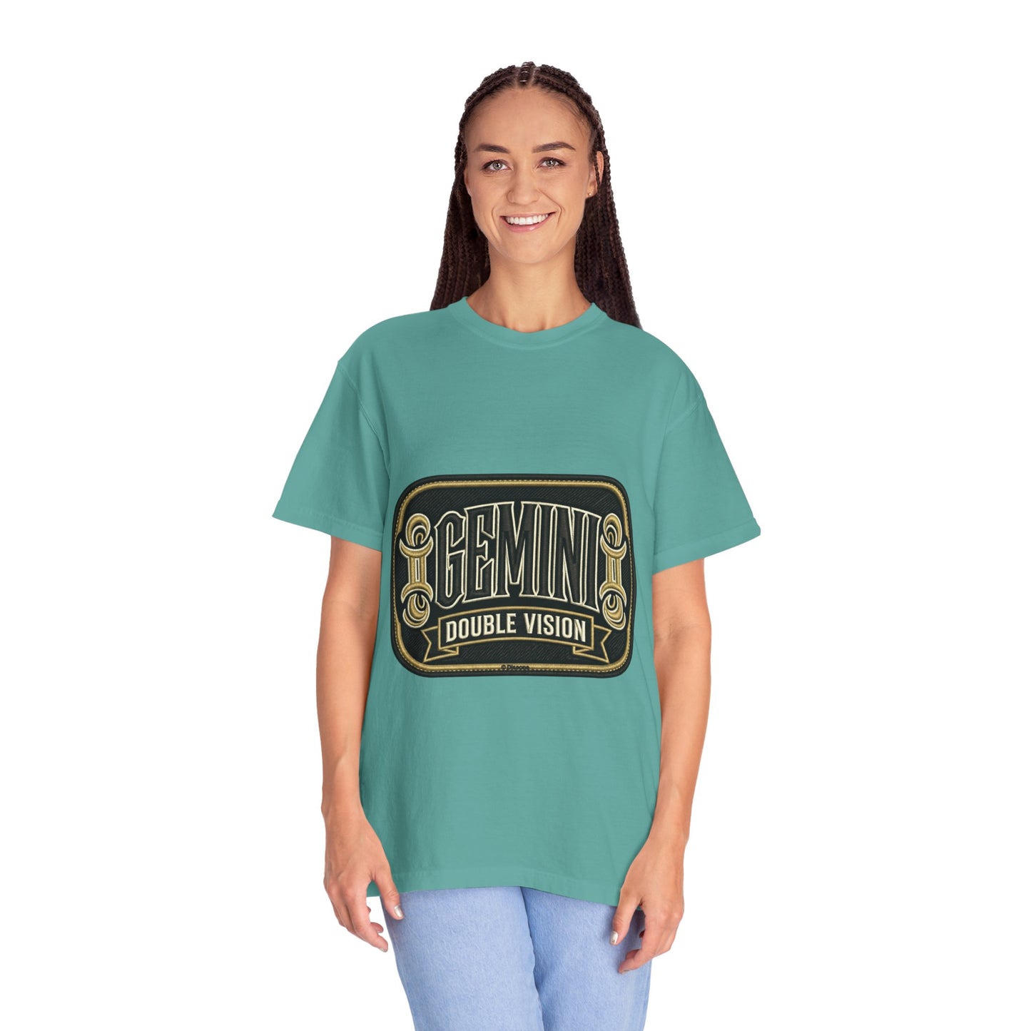 Gemini Double Vision T-Shirt — Zodiac Twin Graphic Tee