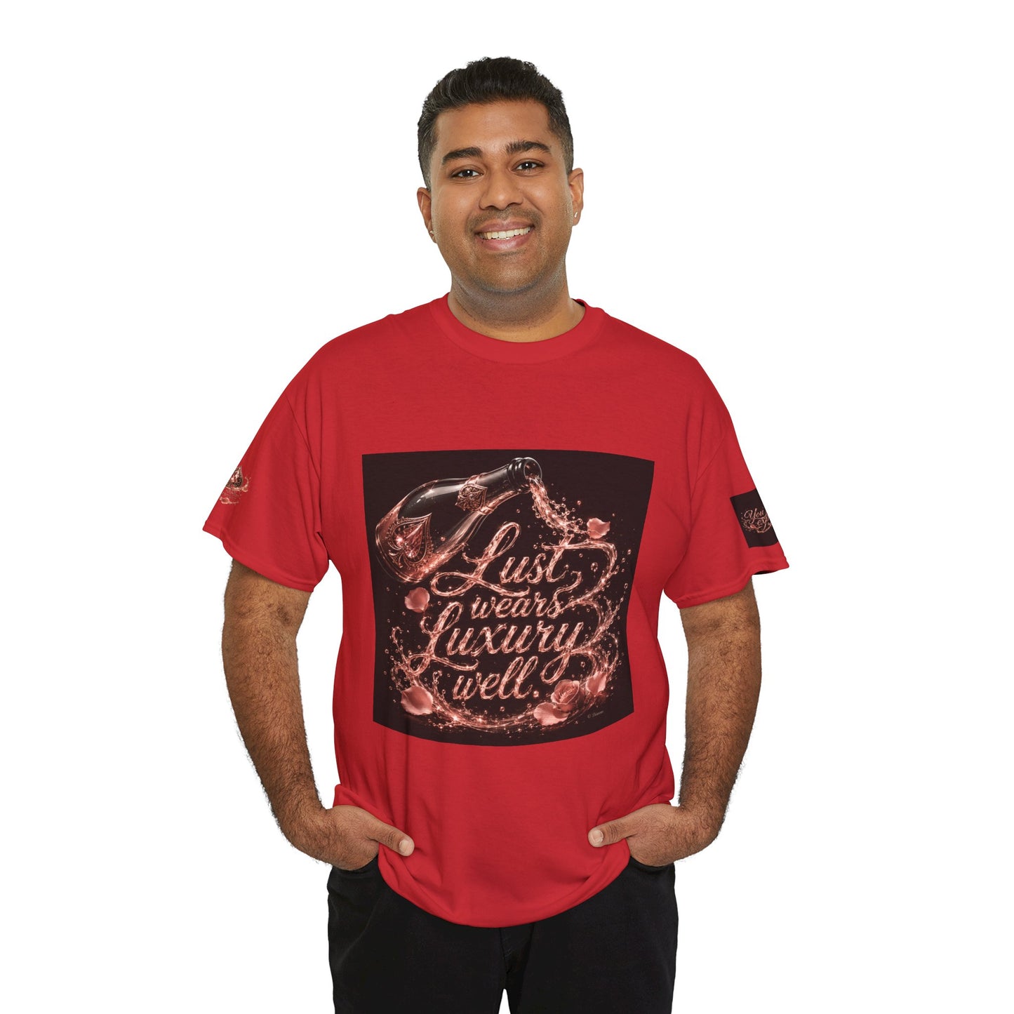 Lust Treats Luxury Well T-Shirt – Vintage Script Graphic Tee